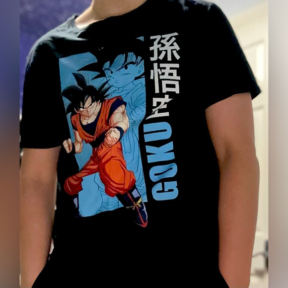 Black Goku T-Shirt - Picture 1 of 4